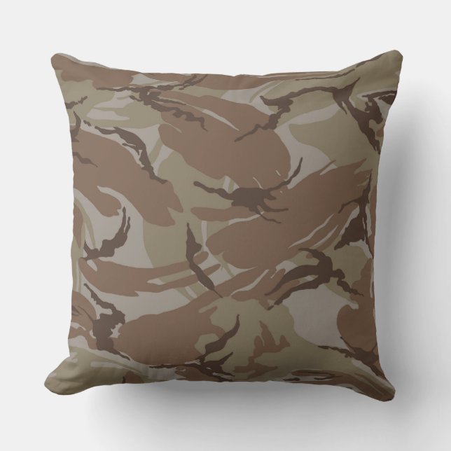 Modern Desert Camo Pillow Kudde (Framsida)