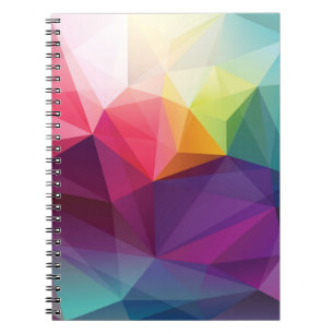 Modern design anteckningsbok med spiral