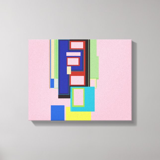 Modern design canvastryck (Framsida)