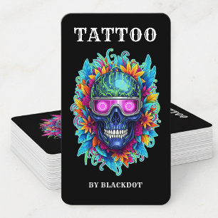 Modern design för tatueringsstudio Tatueringsbutik Visitkort