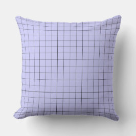 Modern Design Lignes Tartan Pastel Färg Pillow Kudde