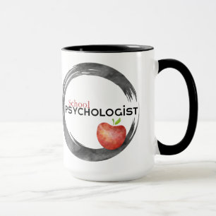 Modern design - psykologen skolkaffe Mugg