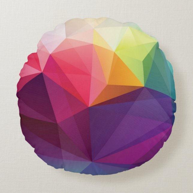 Modern design rund kudde (Framsidan)