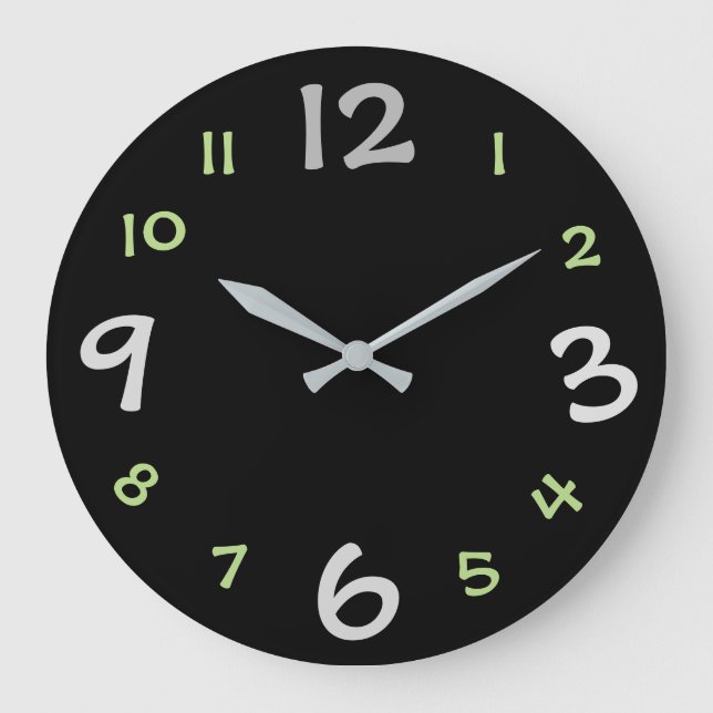 Modern design wall Clock Stor Klocka (Framsida)