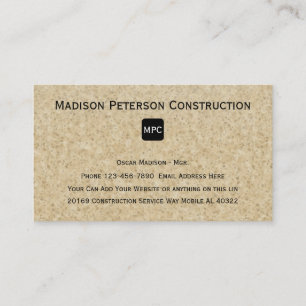 Modern designad konstruktion Businesscards Visitkort