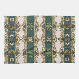 Modern designed inspired Serbian ethnic seamless 3 Kökshandduk