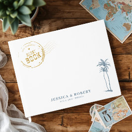 Modern Destination Wedding Gästböcker