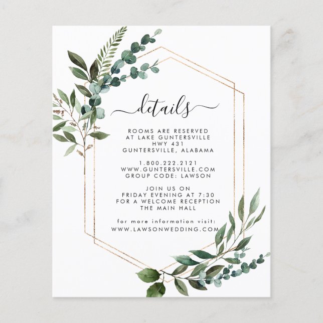 Modern Details Card (Framsida)