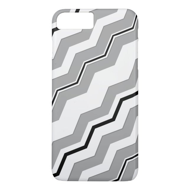 Modern diagonal Chevron med alla Färg-detaljer Case-Mate iPhone Skal (Baksida)