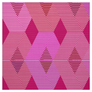 Modern Diamond-utskrift i mitten av århundradet, Tyg