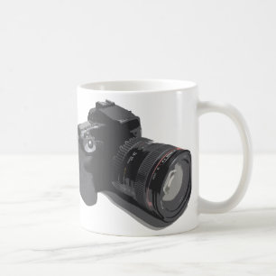 Modern digital SLR-kamera Kaffemugg