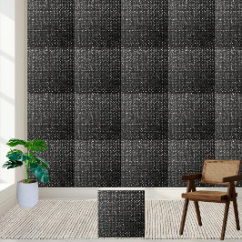 Modern Dirty Black White Particle Golv Wall Kakelplatta