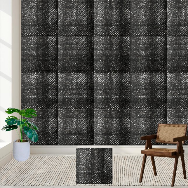 Modern Dirty Black White Particle Golv Wall Kakelplatta (Modern Dirty Black White Particle Floor Wall Ceramic Tile)