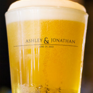 Modern djalistisk och minimalistisk Bröllop Glaskopp