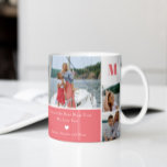 Modern djärv Brev MAMMA 7-Anpassningsbar Foto Mugg<br><div class="desc">Fånga omhuldade minnen med anpassadet Rosa Mors dag Mugg! Den här charmerande keramiska mugg erbjuder sju redigerbara bildfack, perfekt för att visa värdefulla ögonblick. Oavsett om det är porträtt, semesterbilder eller uppspelta bilder, anpassar du varje utrymme för att skapa en unik och hjärtlig gåva till Mamma. Den djärva rosa brev...</div>