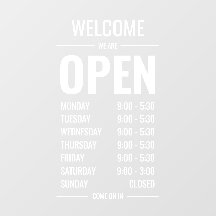 Modern Djärv Butiksinvigning Öppettider