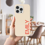 Modern djärv Personlig<br><div class="desc">Modern djärv Personlig iPhone 13 Fodral. Anpassningsbar iphone case med namn.</div>