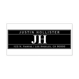 Modern, djärv, professionell | Returadress Stämpel