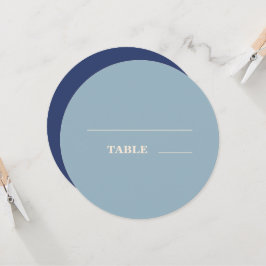 Modern djold Typografi Bröllop Dusty Blue Navy