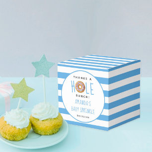 Modern Donut Boys Baby Shower Sprinkle Presentaskar