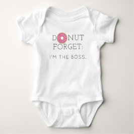 Modern Donut Glöm Baby, kroppsdräkt ett-biet T Shirt