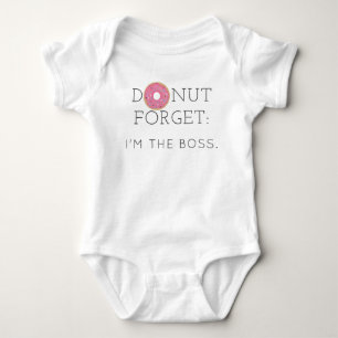 Modern Donut Glöm Baby, kroppsdräkt ett-biet T Shirt