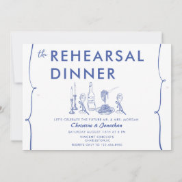 Modern Doodle | Italienska livsmedelsverket | Rehe Inbjudningar