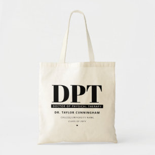 Modern DPT Doktor i Studenten vid fysisk terapi Tygkasse