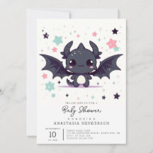 Modern Dragon Baby Shower