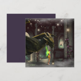 Modern draken och Fairy Fantasy