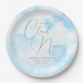 Modern Dreamy Pastel Blue Cloud Nine-Möhippa