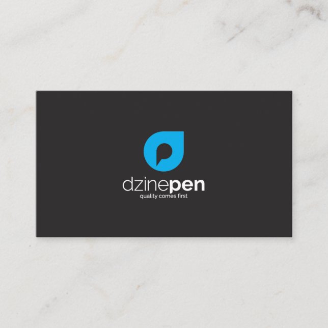 modern dubbel sidvisitkort visitkort (Framsida)