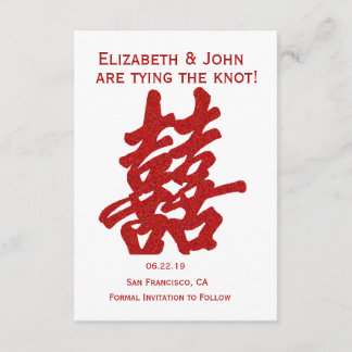 Modern Dubbla - lycka Spara datum Spara Datumet