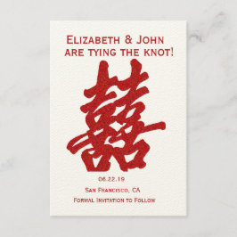 Modern Dubbla - lycka Spara datum Spara Datumet