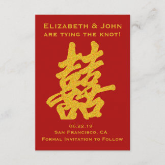 Modern Dubbla - lycka Spara datum Spara Datumet