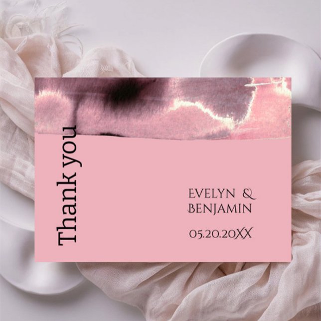 Modern Dusty Ro och Black Tack Kort (Skapare uppladdad)