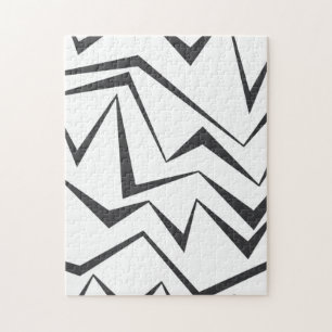 Modern, dynamisk, enkel, fet abstrakt grafik pussel