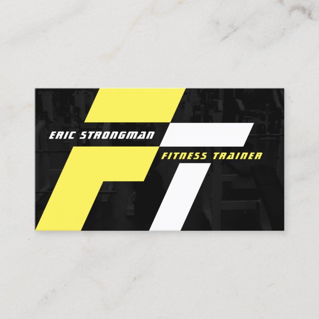 Modern dynamisk rörelse visitkort (Framsida)