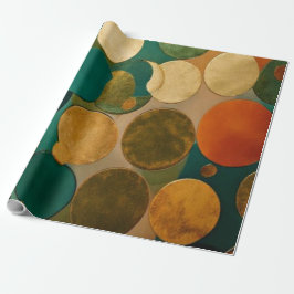 Modern Earthy Abstract  Presentpapper