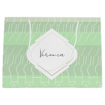 Modern Earthy Grönt Tones Geometric Mönster