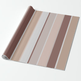 Modern Earthy Rand Mauve Taupe Presentpapper