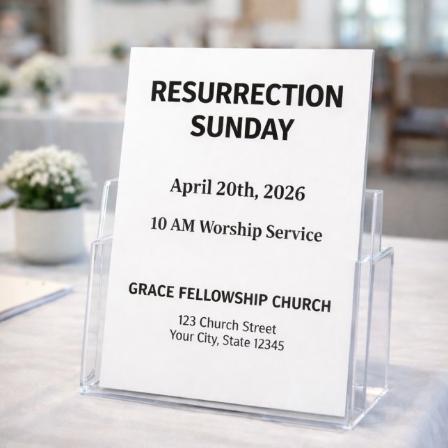 Modern Easter Church Flyer Template (Skapare uppladdad)