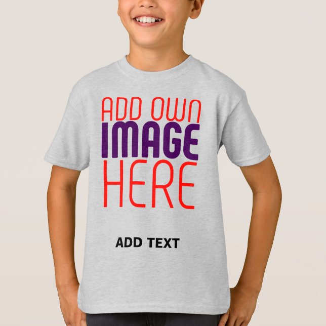 MODERN EDBAR ENKEL ASK BILD TEXTMALL T SHIRT (Framsida)