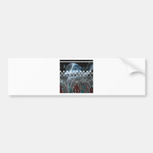 Modern Edgy stamdesign. Bildekal
