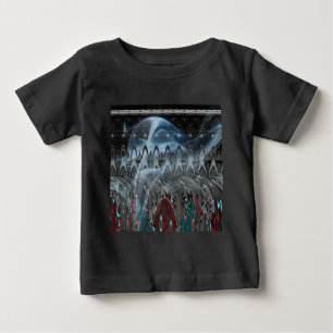 Modern Edgy stamdesign. T-shirt