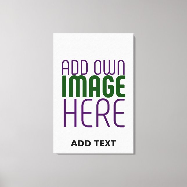 MODERN EDITBAR ENKEL VIT BILD TEXTMALL (Framsida)