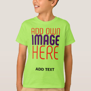 MODERN EDITERBAR ENKEL LIME BILD TEXTMALL T SHIRT