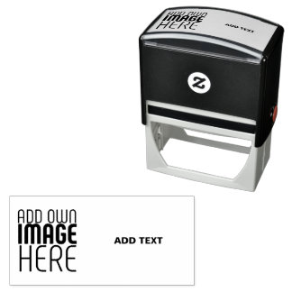 MODERN EDITERBAR ENKEL VIT BILD TEXTMALL SJÄLVFÄRGANDE STÄMPEL
