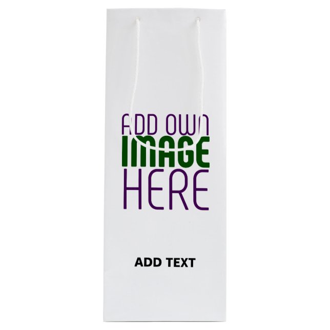 MODERN EDITERBAR ENKEL VIT BILDS TEXTMALL (Framsidan)
