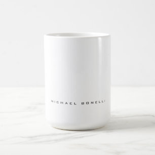 Modern egen Namn-Professionell, minimalistisk slin Kaffemugg